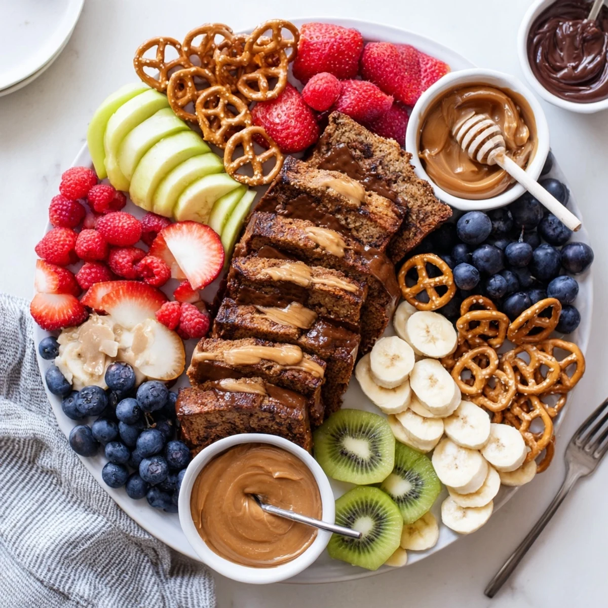 Caramel Banana Bread Charcuterie #86
