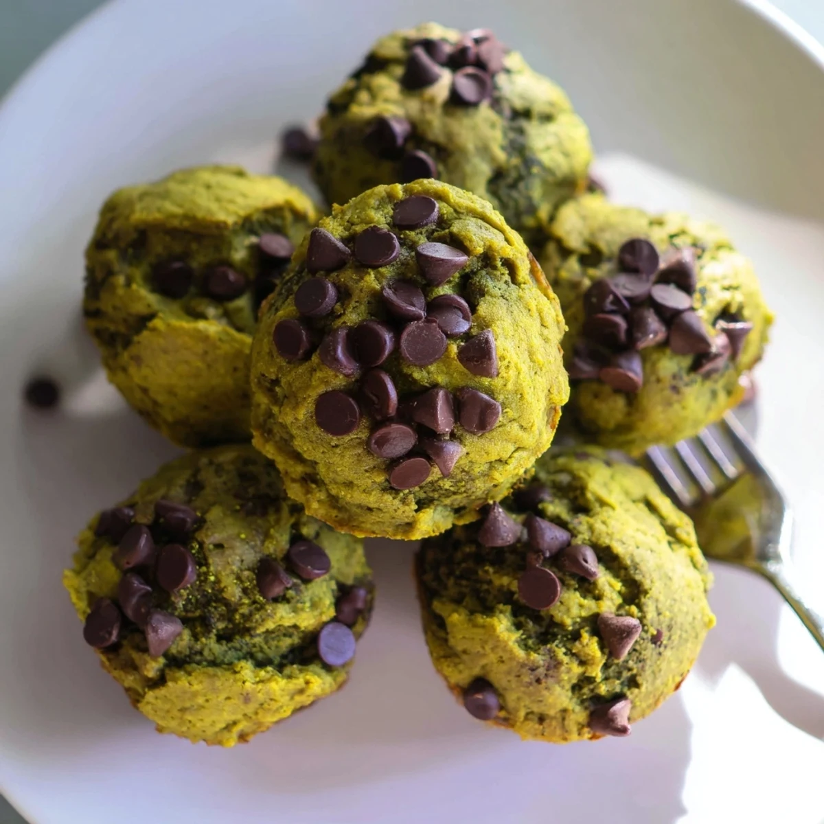 Matcha Pumpkin Chocolate Muffin #85