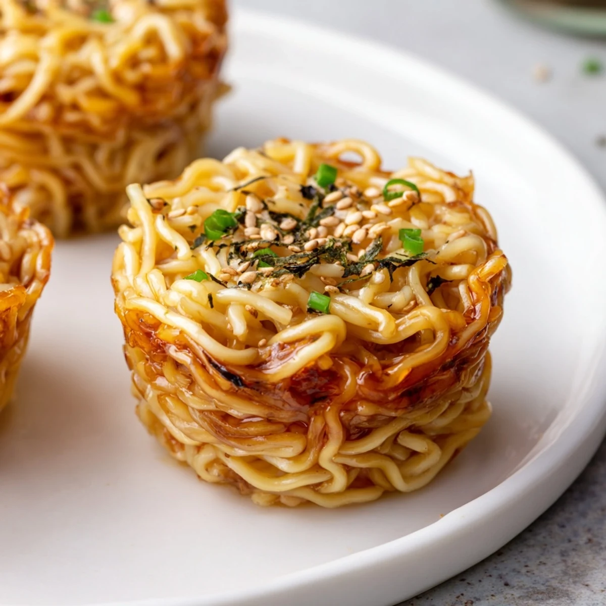 Portable Japanese Ramen Egg Muffins, a fusion of flavors ideal for tasty snacks.