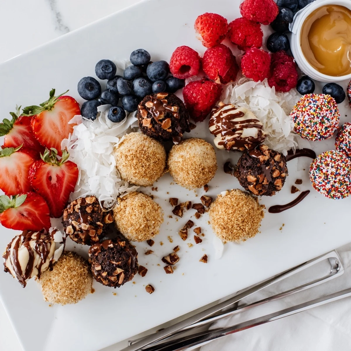 Deconstructed Dessert Board Cheesecake