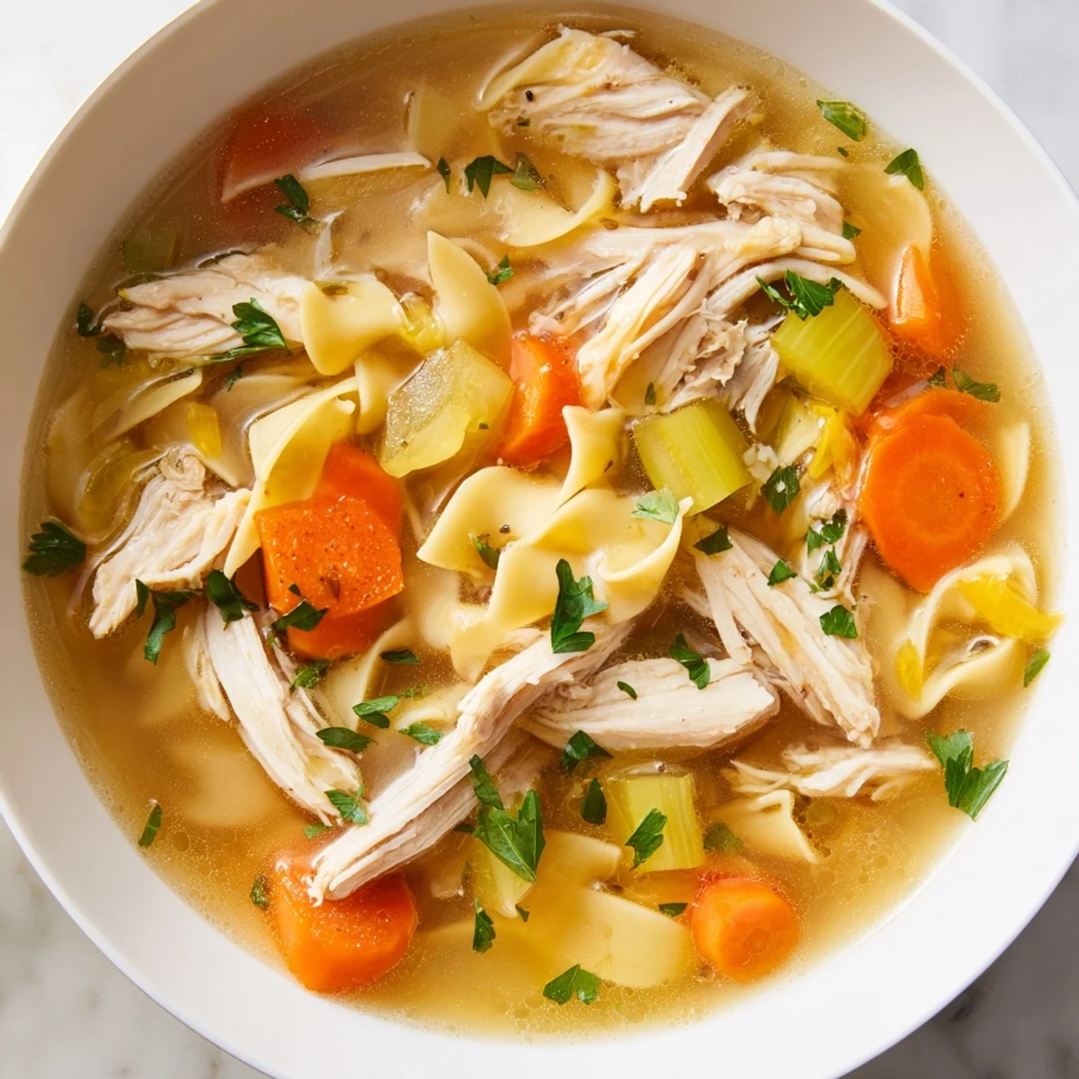 Homemade Chicken Noodle Soup
