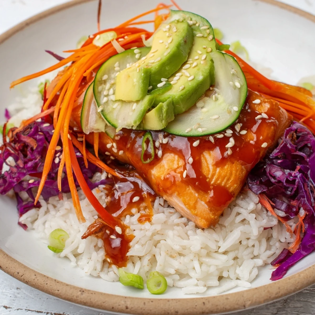Sweet Chili Salmon Bowl
