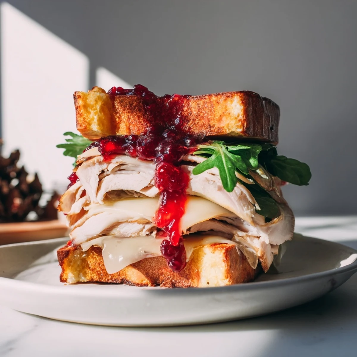 Easy Holiday Waffle Sandwich
