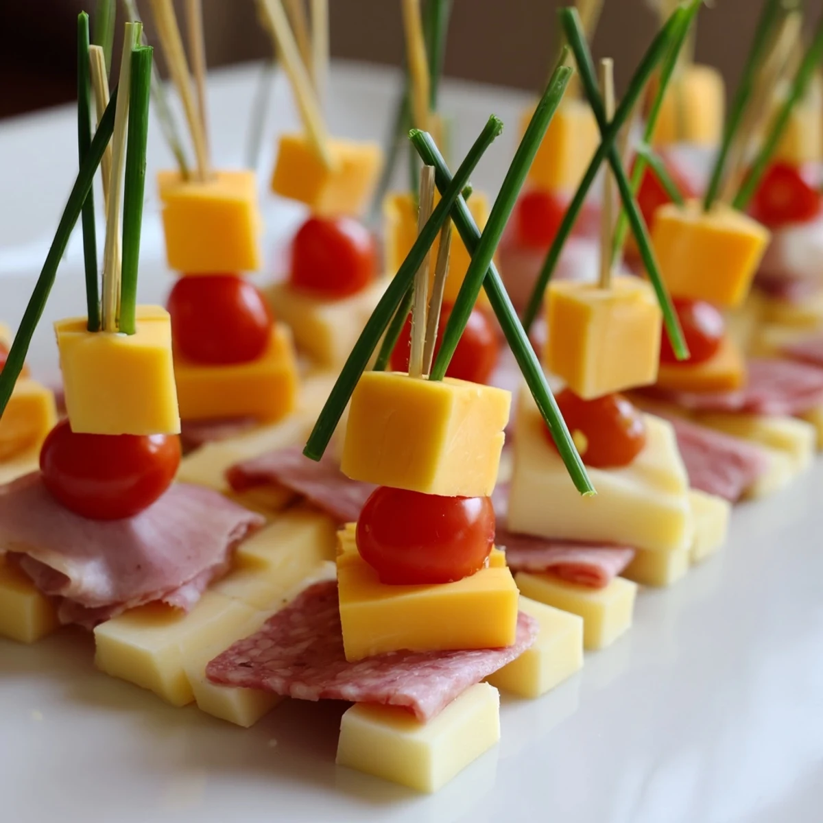 Checkerboard Chalet Cheese Meat