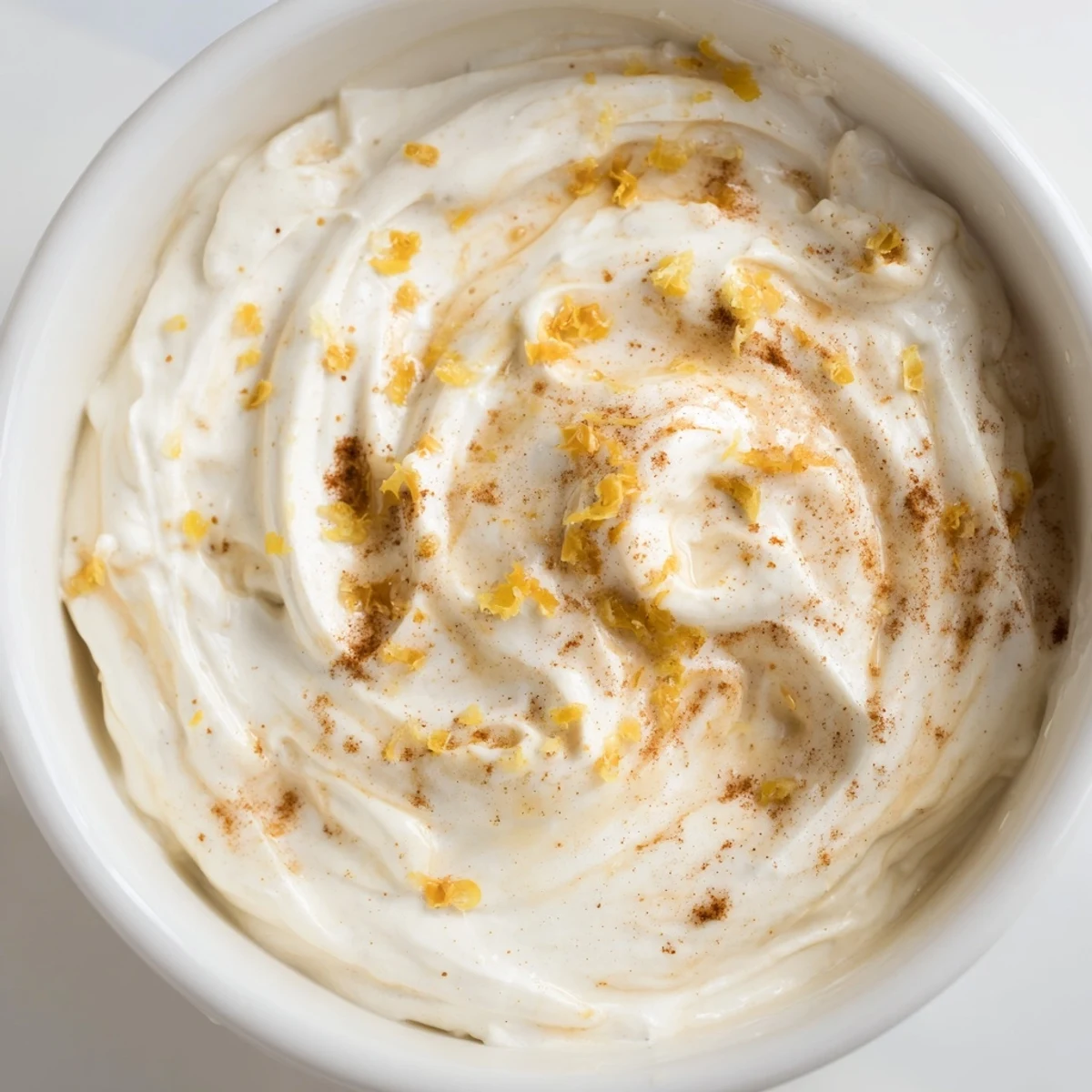 Creamy Greek yogurt fruit dip with fresh berries and apple slices, a perfect healthy snack.