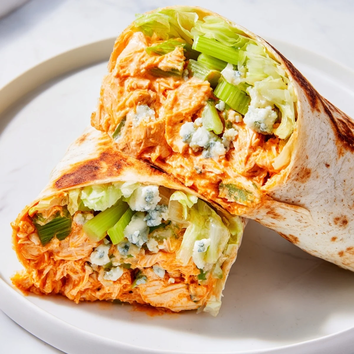 Buffalo Chicken Dip Wrap