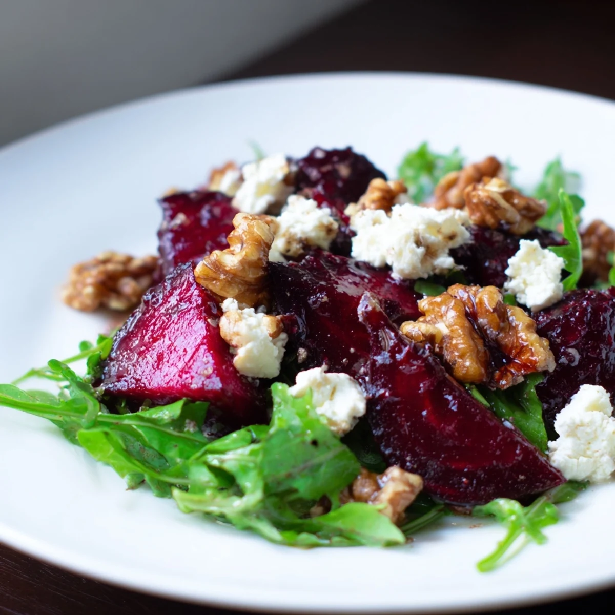 Roasted Beet Walnut Salad