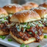 Korean Turkey Sloppy Joe Sliders