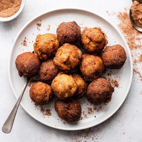Ginger-Spiced Pumpkin Muffin Fritters