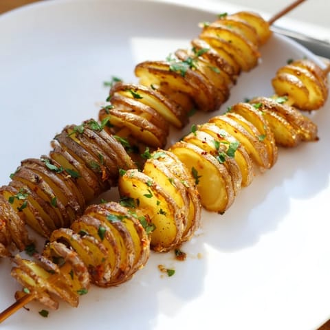 Air Fryer Tornado Potatoes