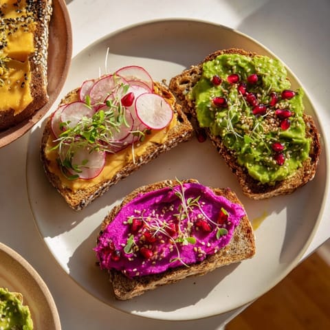 Bright Bold Breakfast Toasts