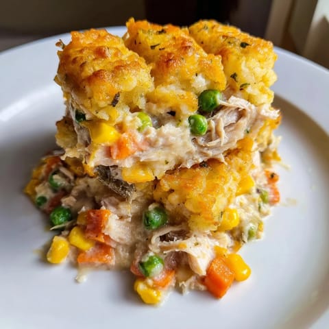 Tater Tot Chicken Pot