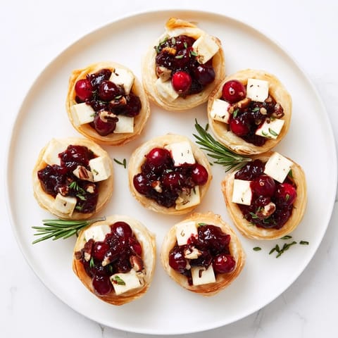 Cranberry Brie Bites