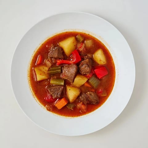 Smoked Paprika Garlic Beef