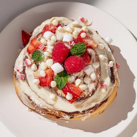 North Pole Cinnamon Roll Board