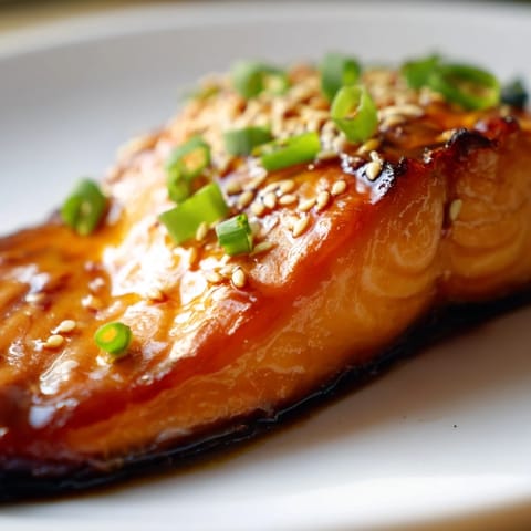 Ginger Soy Glazed Salmon