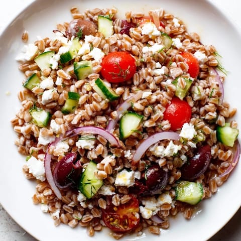 Farro Salad Mediterranean