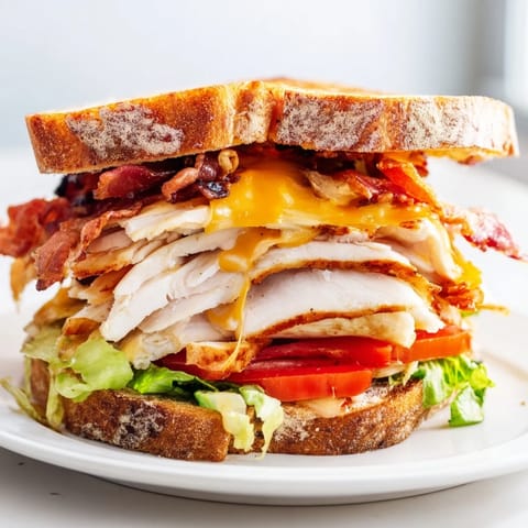 Turkey Club Grilled Cheese