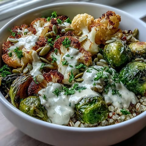 Roasted Brassica Bowl