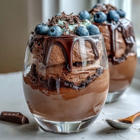 Cottage Cheese Chocolate Mousse