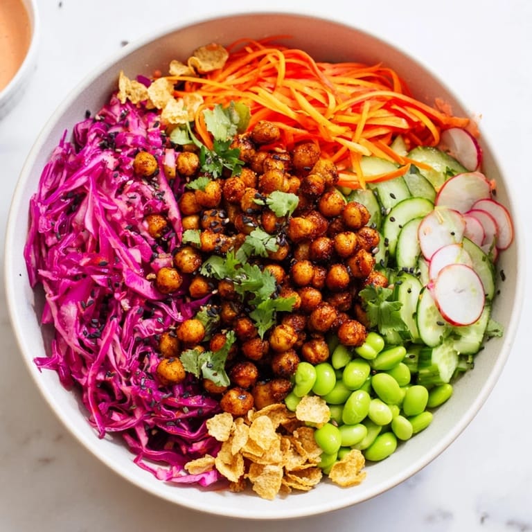 Eye-catching ASMR Crunch Snack Bowls, perfect for a satisfying and healthy snack.