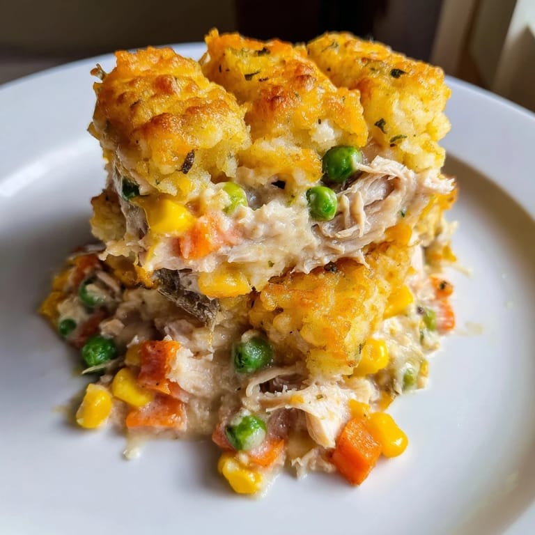 Tater Tot Chicken Pot