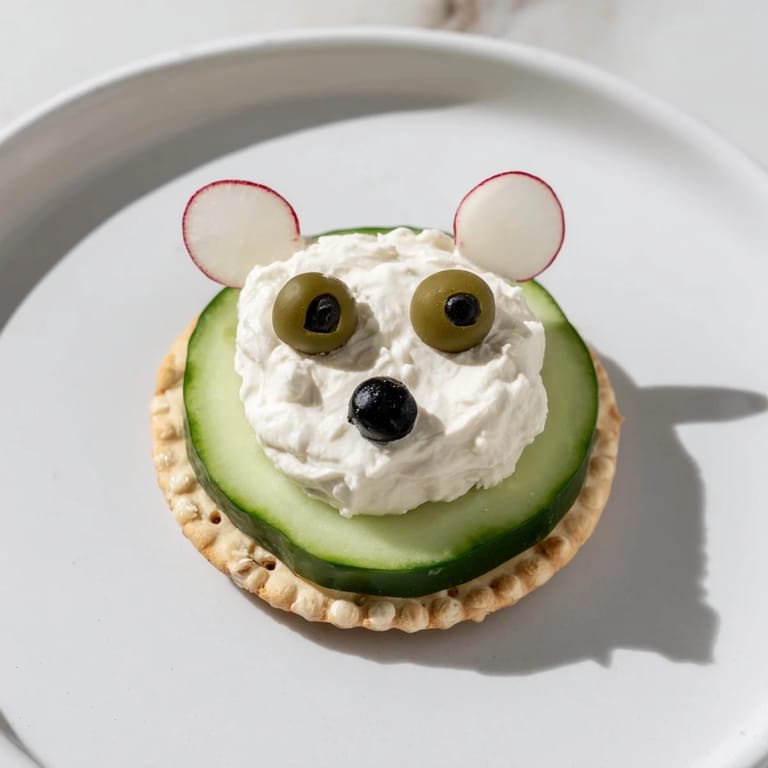 Polar Bear Iceberg Cheese Stacks