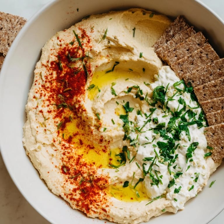 Appetizing photo of Easy Dips with visible textures, ready for dipping on your next get-together.
