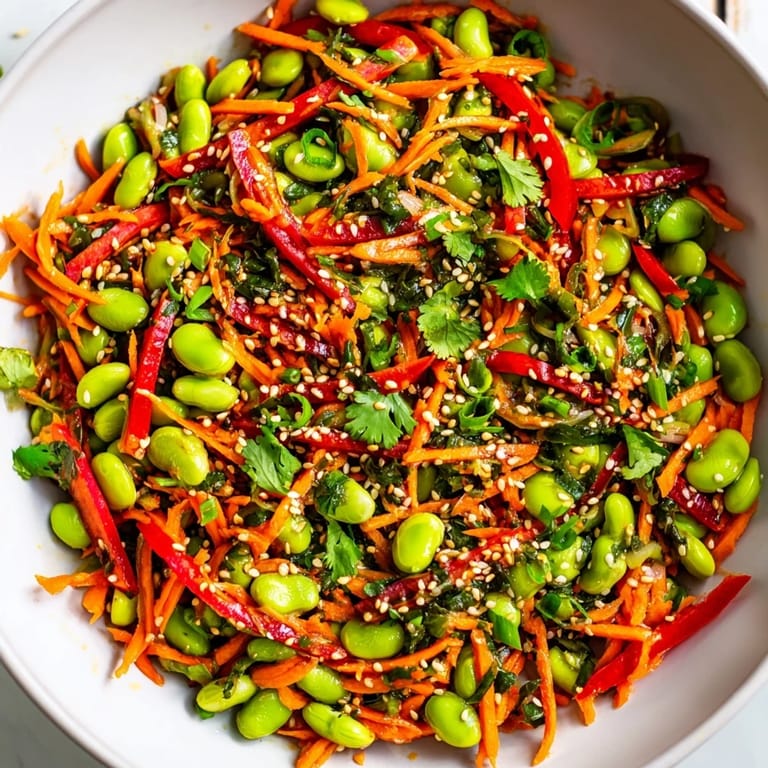 Asian Edamame Sesame Salad