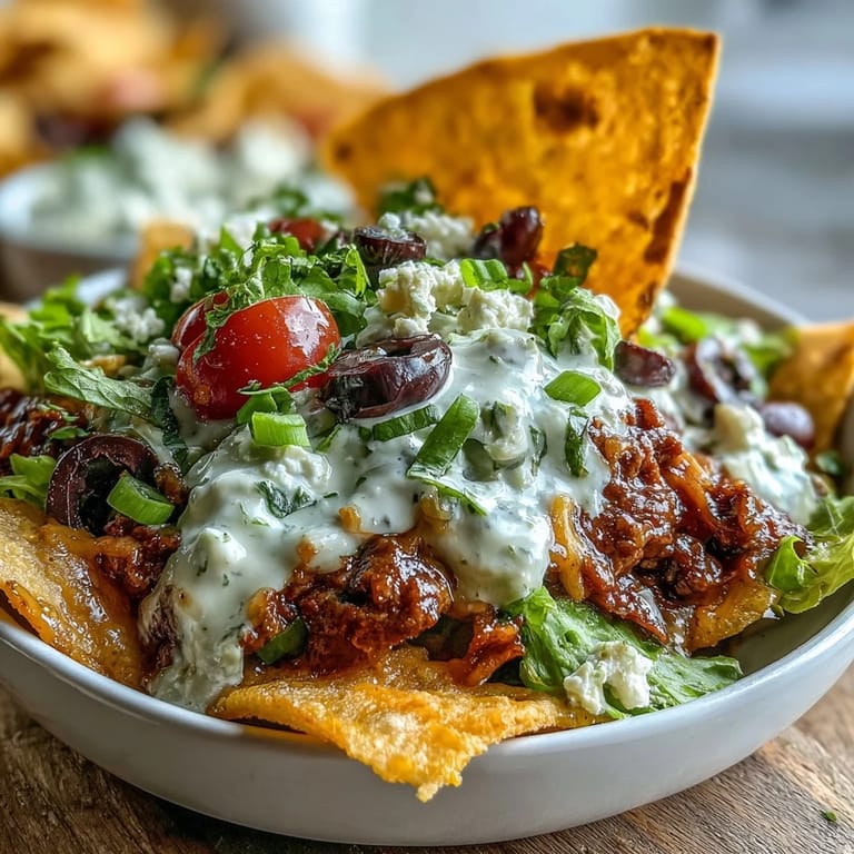 Individual Easy Taco Dip Cups layered with cheddar cheese, black olives, and green onions, served with crunchy tortilla chips.