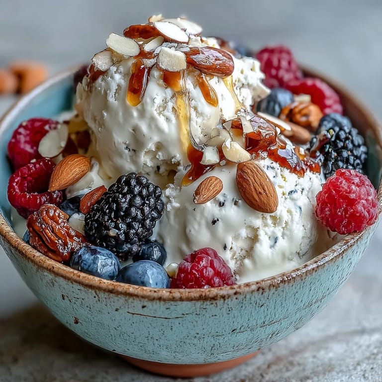 Indulge in this rich, easy TikTok Cottage Cheese Ice Cream, a protein-packed treat.